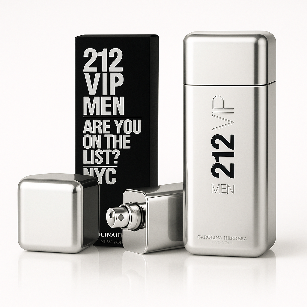 Carolina Herrera 212 VIP Men EDT 100ml – Luxury Fragrance for Party Kings