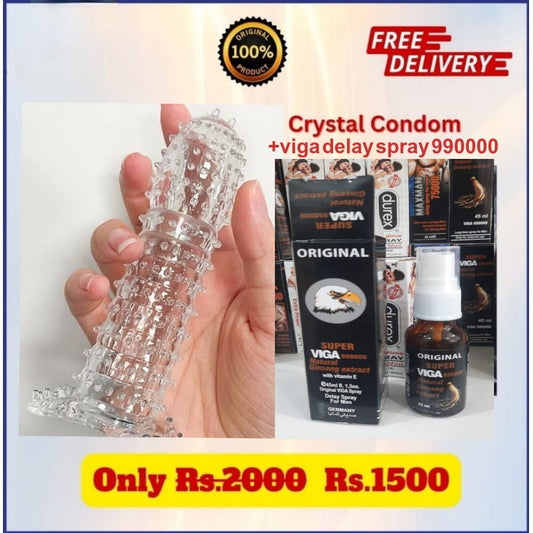 Super Viga 990000 Natural Ginseng Extract – Long Time Spray for Men