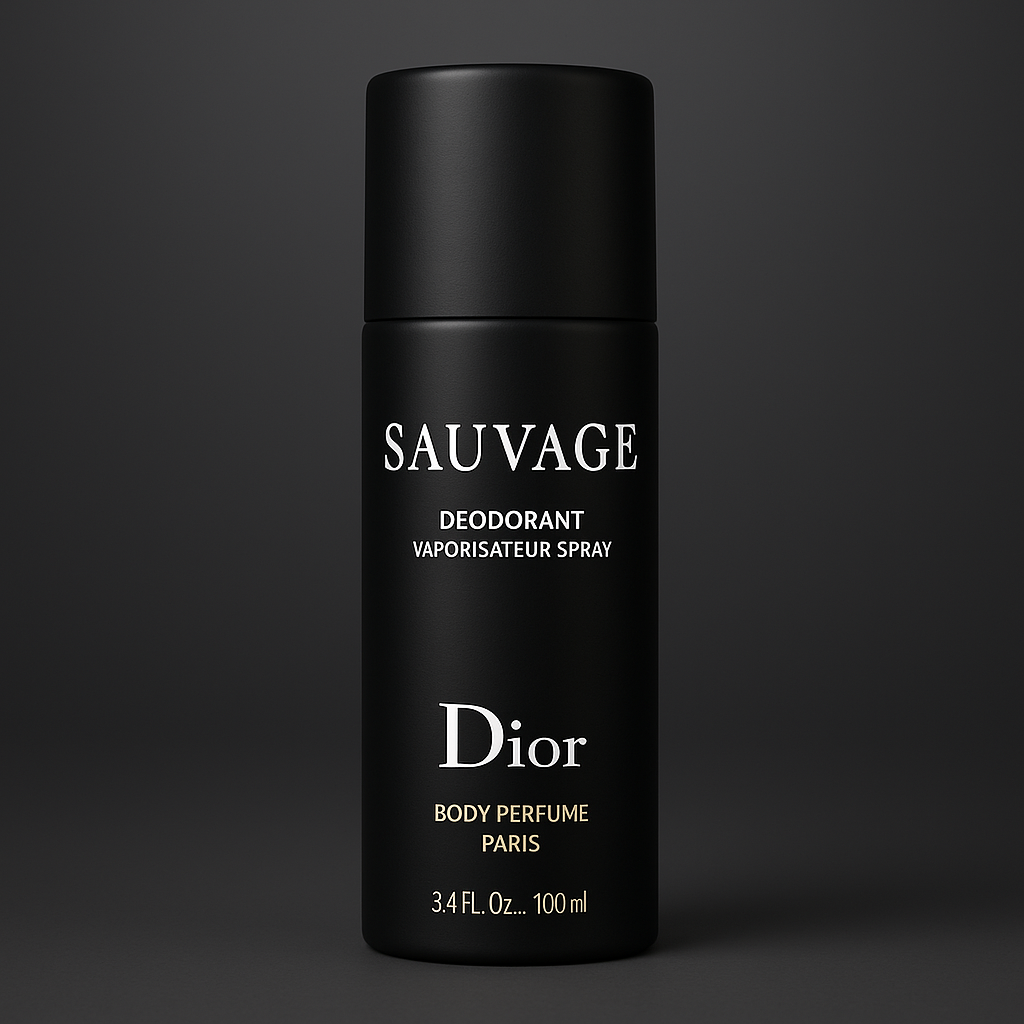 Sauvage Deodorant Vaporisateur Spray by Dior - Body Perfume for Men (100ml)