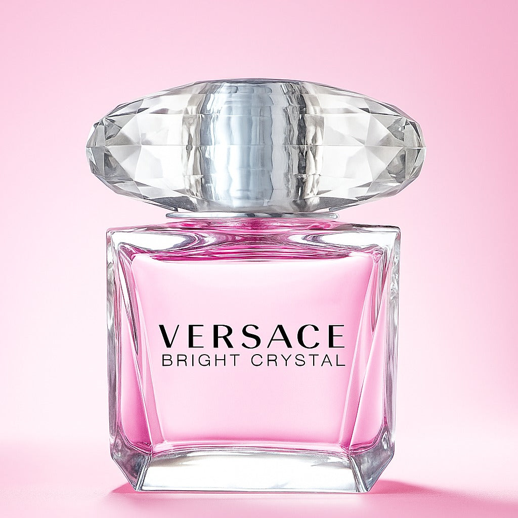 Versace Bright Crystal Eau de Toilette – Radiant, Feminine, and Fresh