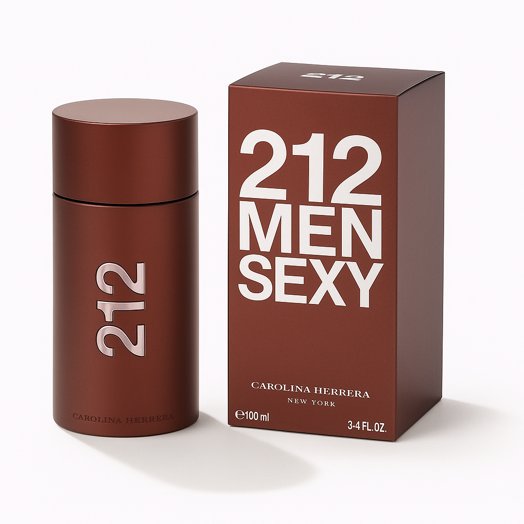 Carolina Herrera 212 Men Sexy Eau de Toilette 100ml – Bold & Seductive Fragrance