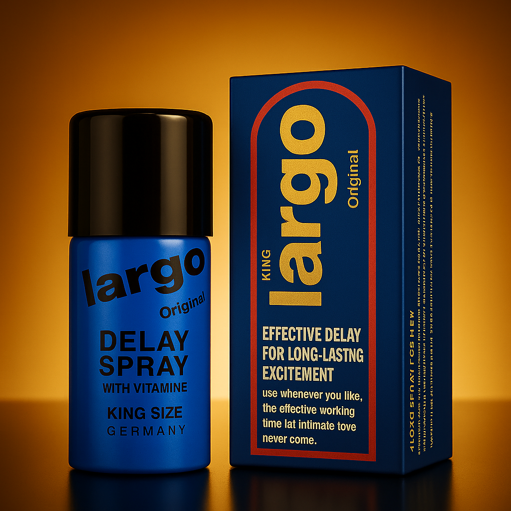 Largo Original Delay Spray – Long-Lasting Performance with Vitamin E | King Size Germany