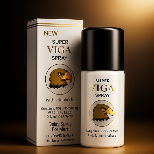 NEW Super Viga 240000 Delay Spray for Men with Vitamin E