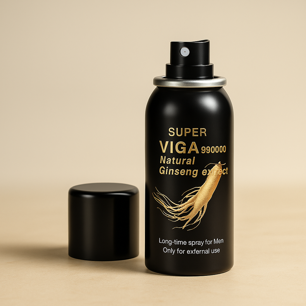 Super Viga 990000 Natural Ginseng Extract – Long Time Spray for Men